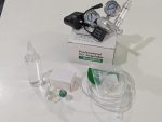 Aquarium CO2 kit contents laid out for beginners