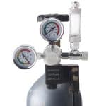 CO₂ Kit for Aquarium, Complete CO2 kit for aquarium including regulator, diffuser, and tubing