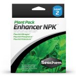 Seachem Plant Pack Enhancer NPK with Flourish Nitrogen, Flourish Phosphorus and Flourish Potassium bottles
