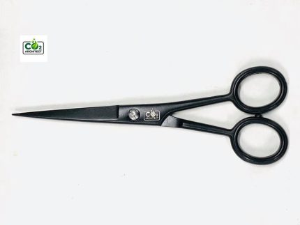 CO2 Architect aquascaping scissors straight blade stainless steel Black