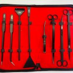 PRO Aquascaping Tool Kit 8-piece stainless steel set for planted aquarium maintenance