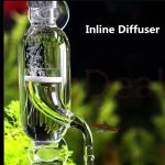 TNA glass inline CO2 diffuser for external filter tubing with ceramic disc