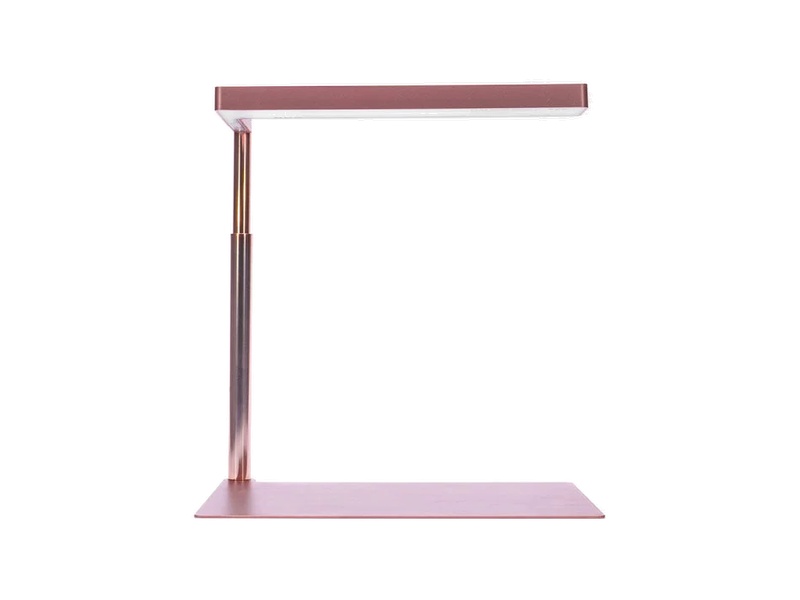 onf-flat-nano-stand-led-light-rose-gold ONF Flat Nano Stand LED Light in Rose Gold for nano aquarium